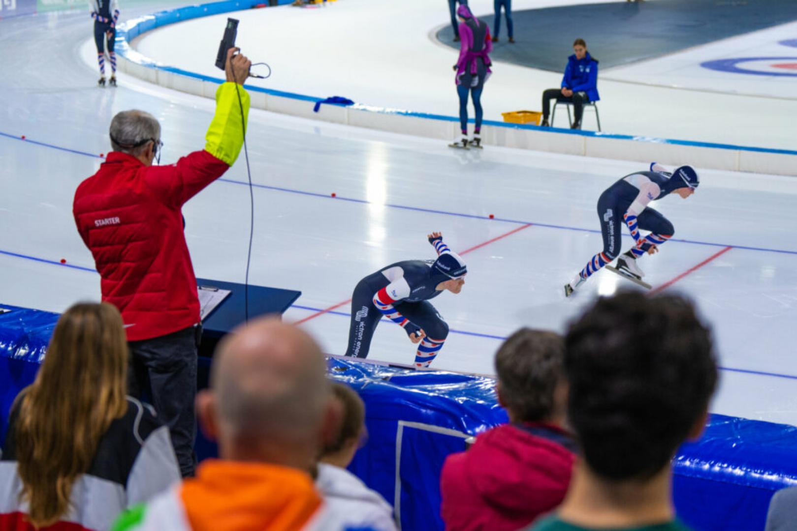 Opleiding tot scheidsrechter of starter schaats/skeelerwedstrijden