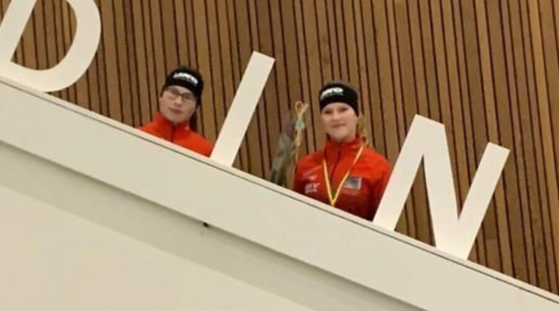 Noor Smink en Renske van Winkoop knallen op het Iko Nederlands Pupillen Tournooi 2024