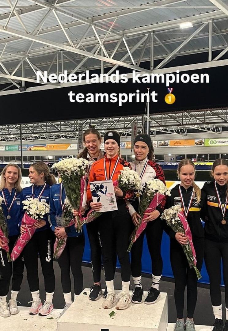 Noor Smink, de Hoolwerfjes en andere SSVNers bezochten podium dit weekend