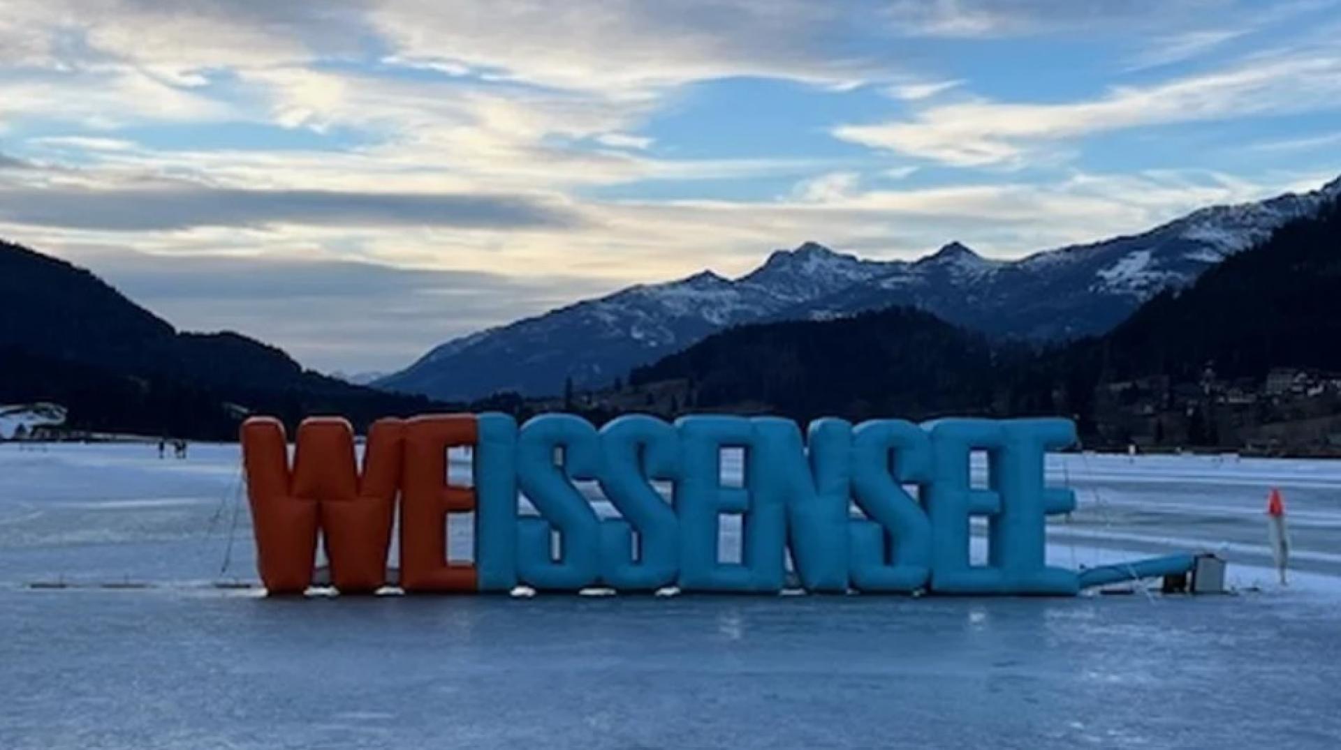 Schaats & Skeelerclub Nijkerk (SSVN) op de Weissensee